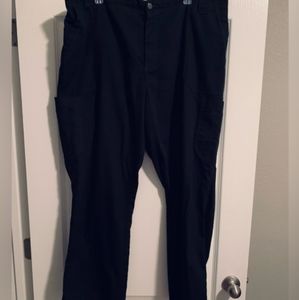 CARHARTT cargo black scrub pants size 2XL